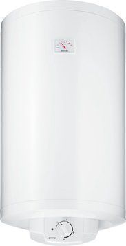 Водонагрівач електр. Gorenje круглий GBF, 100л, 2кВт, сухий тен, мех. кер-ння, C, білий GBF100/UA фото