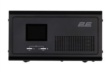 Інвертор 2E HI1600, 1600W, 24V - 230V, LCD, AVR, 2xSchuko + DC output 2E-HI1600 фото
