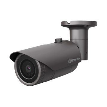Камера IP Hanwha QNO-6012R, 2MP, Bullet, 2.8mm, f/2.0, IR20m, DC 12V/PoE, IP66, IK10 QNO-6012R фото