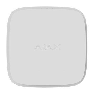 Датчик диму та температури Ajax FireProtect 2 RB Heat Smoke Jeweler, змінна батарея, бездротовий, білий 000029685 фото