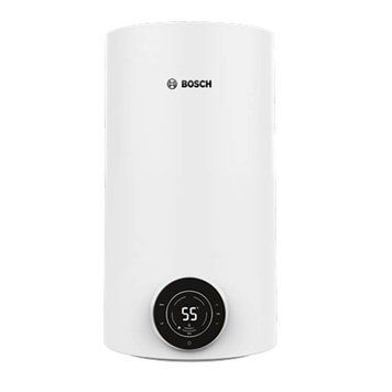 Водонагрівач електр. BOSCH круглий Tronic 4000T, 50л, 1,5кВт, сухий тен, вертикальний монтаж, електр. кер-ння, B, білий 7736507576 фото