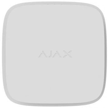 Датчик диму, температури та чадного газу Ajax FireProtect 2 RB Heat Smoke CO Jeweler, змінна батарея, бездротовий, білий 000029696 фото