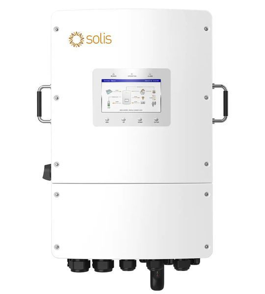 Гібридний інвертор S6-EH3P50K-H Solis (50 kW, 3 фази, 4 MPPT, HV) T_0072 фото