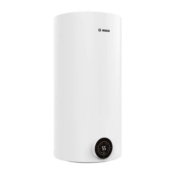 Водонагреватель электр. BOSCH круглый Tronic 4000T, 100л, 2кВт, сухой тэн, вертикальный монтаж, электр. упр-ние, B, белый 7736507578 фото