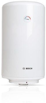 Водонагрівач електр. BOSCH круглий Tronic 2000, 100л, 2кВт, мех. кер-ння, C, білий 7736506092 фото