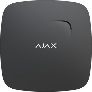 Датчик диму Ajax FireProtect, Jeweler, бездротовий, чорний 000001137 фото
