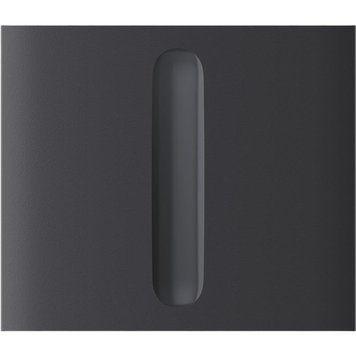 Кнопка центральна для одноклавішного вертикального вимикача димера Ajax CenterButton Dimmer Vertical 1-gang 2-way for LightSwitch, Jeweler, бездротовий, graphite 000051297 фото