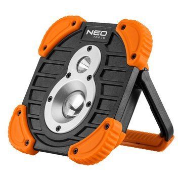 Прожектор акумуляторний Neo Tools, 2600мА&bull;год, 750+250лм, 10+3Вт, 3 функції освітлення, IP44 99-040 фото