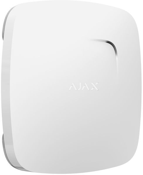 Датчик диму і чадного газу Ajax FireProtect Plus, Jeweler, бездротовий, білий 000005637 фото