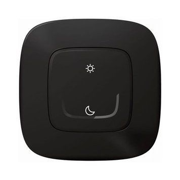 Valena Allure with NETATMO. Розумний безпроводовий сценарний вимикач "День/Ніч". Антрацит 752889 фото