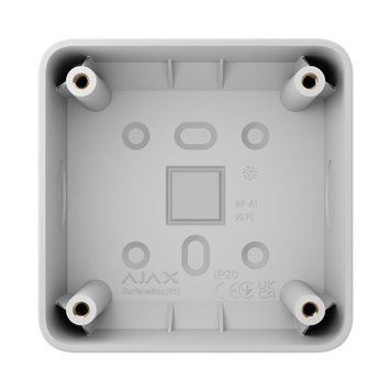 Монтажна коробка Ajax SurfaceBox, для вимикачів Ajax LightSwitch, розеток Ajax Outlet, біла 000053561 фото