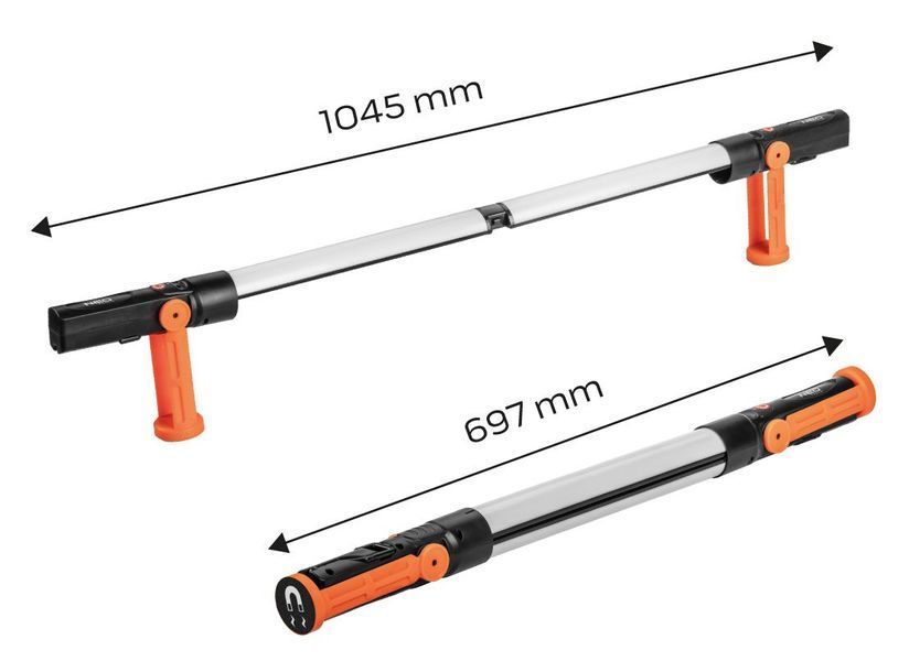 Ліхтар інспекційний акумуляторний Neo Tools, 2х2200мА&bull;год, 2х350лм, 2х45Вт, 6 магнітів у підставці 99-047 фото