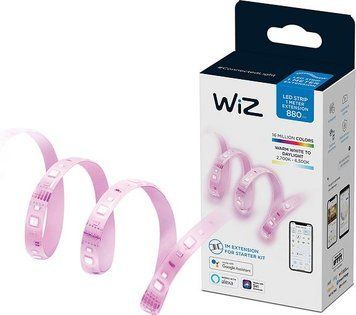 Подовжувач для стрічки 929002524801 WiZ LED 2700-6500К 800Лм 1 метр RGB Wi-Fi 929002532101 фото