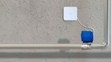 Комплект запобігання затопленню U-Prox Valve DN15, 1/2", автономне живлення від батарей CR123A, автоматичний прогон раз на тиждень 4820261370331 фото
