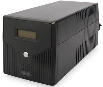Джерело безперебійного живлення DIGITUS 1000VA/600W, LCD, RJ45, RS232, USB, 4xSchuko DN-170074 фото