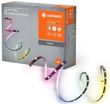 Лента светодиодная LEDVANCE FLEX AUDIO TV 1,8W, 2M RGB COLORSEN USB 4099854095283 фото