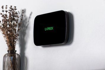 Інтелектуальна централь U-Prox MPX LE Black, ethernet, wi-fi, 2 LTE, фотоверіфікація, бездротова, чорний 4820261371345 фото