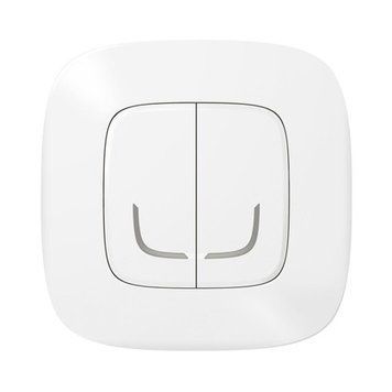 Valena Allure with NETATMO. Розумний безпроводовий вимикач 2-клавішний. Білий 752587 фото