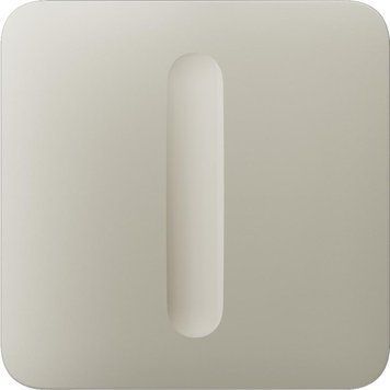 Кнопка для одноклавішного вимикача димера Ajax SoloButton Dimmer 1-gang 2-way for LightSwitch, Jeweler, бездротовий, ivory 000051261 фото