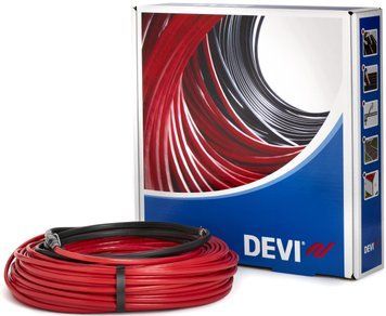Кабель нагрівальний Devi Deviflex 18T двожильний для систем опалення 3.6м кв, 29м 535Вт 230В 140F1239 фото