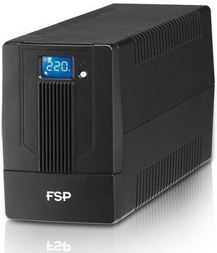 Джерело безперебійного живлення FSP iFP1500, 1500VA/900W, LCD, USB, 4xSchuko PPF9003105 фото