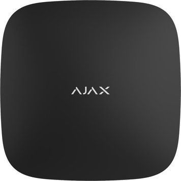 Інтелектуальна охоронна централь Ajax Hub 2, модуль 4G, ethernet, jeweller, бездротова, чорний 000026661 фото