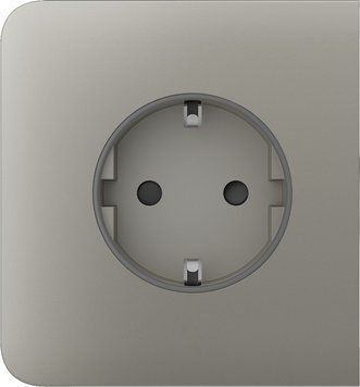Бічна панель для вбудованої розетки Ajax SideCover for Outlet Basic, olive 000046690 фото