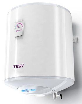 Водонагрівач електр. TESY Bilight 50V круглий GCV 504420 B11 TSRC, 50л, 2кВт, мех. кер-ння, C, білий 304398 фото