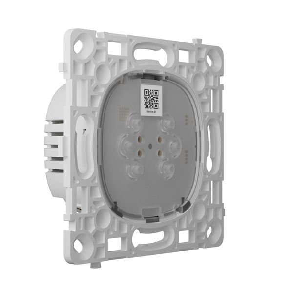 Реле одноклавішний вимикач Ajax LightCore Vertical 1-gang for LightSwitch Jeweler, бездротовий 000045635 фото