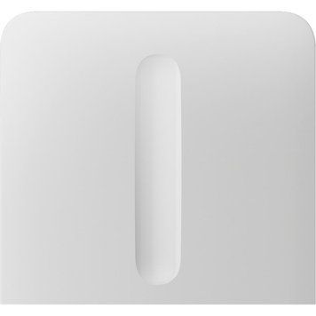 Кнопка бічна для одноклавішного вертикального вимикача димера Ajax SideButton Vertical Dimmer 1-gang 2-way for LightSwitch, Jeweler, бездротовий, білий 000051300 фото