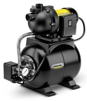 Насосна станція Karcher BP 3.200 Home, 600Вт, 3.2 куб/година, висота подачі 36м, висота всмоктування 8 м, 10.5 кг 1.645-750.0 фото