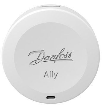Датчик Danfoss Ally Room Sensor, кімнатний, виносний, CR2450, Zigbee, білий 014G2480 фото