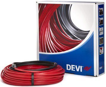 Кабель нагрівальний Devi Deviflex 18T двожильний для систем опалення 11м кв, 90м 1625Вт 230В 140F1248 фото