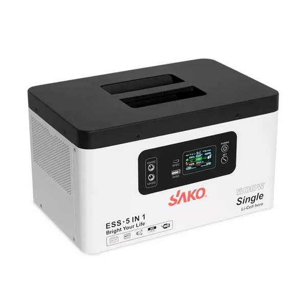 Зарядна станція Sako Alpha ESS 500W/1000Wh All-in-one T_0086 фото