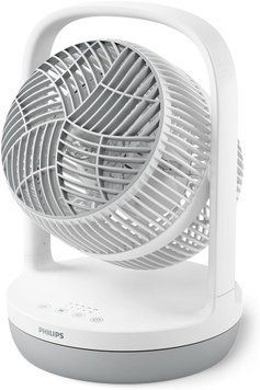 Вентилятор Philips настільний Series 2000, 22см, 28Вт, таймер, поворот 180, білий CX2050/00 фото