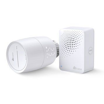 Комплект - умный радиаторный термостат с IoT-хабом TP-LINK Kasa Smart KE100 kit KE100KIT фото