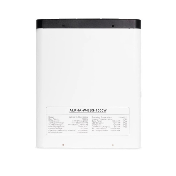Зарядна станція Sako Alpha ESS 1000W/2000Wh All-in-one T_0087 фото