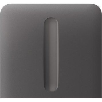 Кнопка бічна для одноклавішного вертикального вимикача димера Ajax SideButton Vertical Dimmer 1-gang 2-way for LightSwitch, Jeweler, бездротовий, grey 000051304 фото