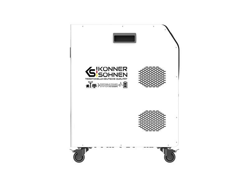 Портативна електростанція Konner&Sohnen KS 5200PS, 5200Вт, 5120Вт&middot;год, LifePo4, 56кг KS5200PS фото