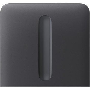 Кнопка бічна для одноклавішного вертикального вимикача димера Ajax SideButton Vertical Dimmer 1-gang 2-way for LightSwitch, Jeweler, бездротовий, graphite 000051305 фото