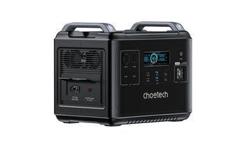 Зарядна станція Choetech BS006 2000Вт (1997Вт/г) AC,LiFePo4,MPPT, UPS, USB-C PD100 Вт (BS006-EU-BK-Z) 264000 фото