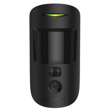 Датчик руху з покращеною фотофіксацією Ajax HDR MotionCam, Jeweller, бездротовий, чорний 000052546 фото