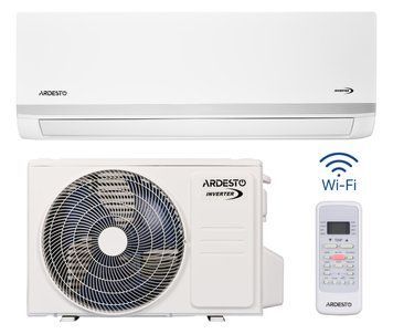 Кондиціонер Ardesto ACM-09INV-R32-WF-AG-S 25м2 інвертор 9000BTU 2.5кВт A++/A+ -15 град.С Wi-Fi R32 білий ACM-09INV-R32-WF-AG-S фото