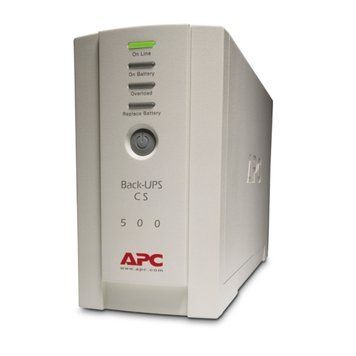 ИБП APC Back-UPS CS 500VA/300W, USB, 3+1 C13 BK500EI фото