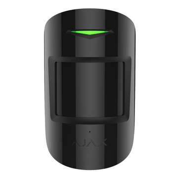 Датчик руху та розбиття скла Ajax CombiProtect, black 799600 фото