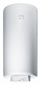 Водонагрівач електр. Gorenje круглий GBU, 50л, 2кВт, сухий тен, ун. монтаж, мех. кер-ння, C, білий GBU50V9 фото