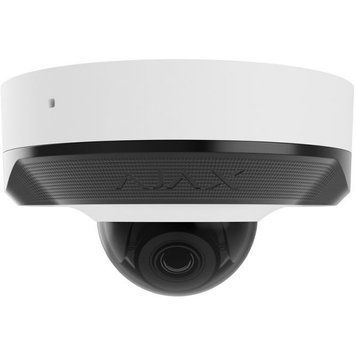IP-Камера дротова Ajax DomeCam Mini, 5мп, 4мм, Poe, True WDR, IP 65, ІЧ 30м, аудіо, кут огляду 75 град.до 85 град., міні купольна, біла 000039321 фото