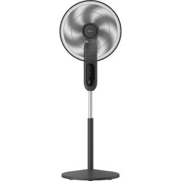 Вентилятор Philips підлоговий Series 1001, 45см, 47Вт, пульт ДК, опора кругла, ароматерапія, чорний CX1520/01 фото